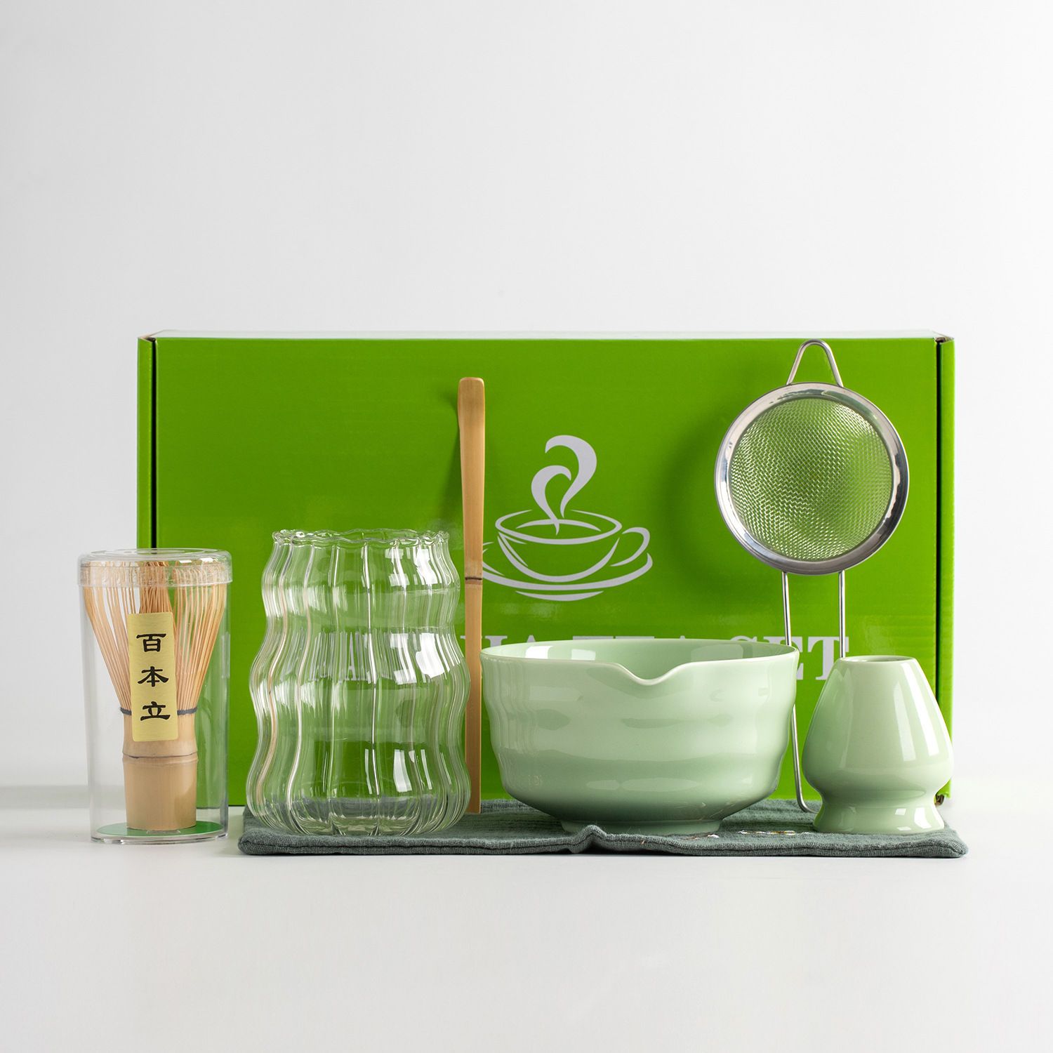 Matcha Whisk Set - Tiki Best Selling 7-Piece Matcha Kits