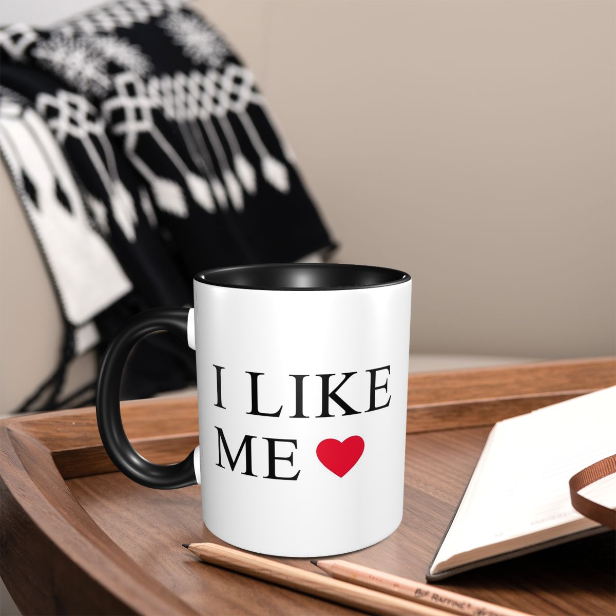 Coffee Tea With Me - I Like Me Mug Funny Ceramic