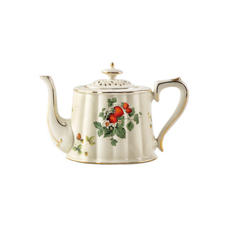 Coffee Tea English - French Retro Teapot Coffee Cup Set