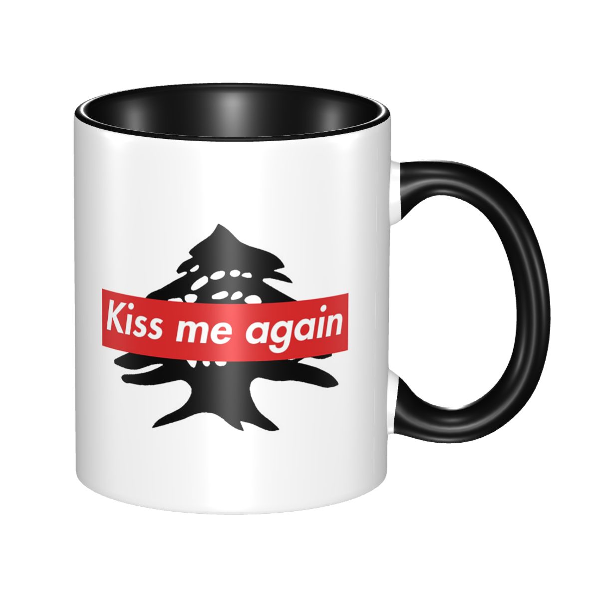 Coffee Tea With Me - Lebanon Flag Lebanese Kiss Me Again