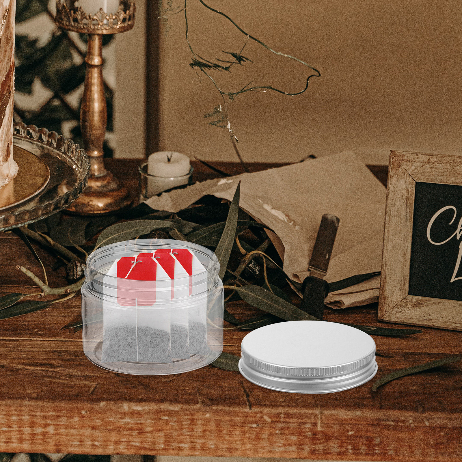 Coffee Tea Jars - 10Pcs Storage Jars Food Storage Container
