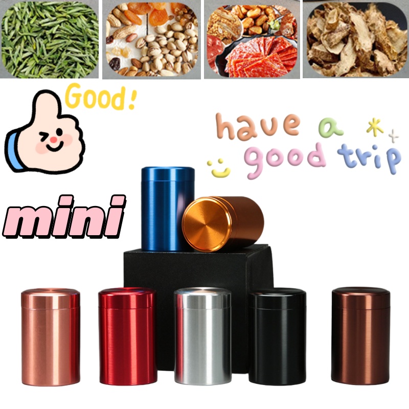 Mini Airtight Smell Proof Cont - Coffee Tea Jars reseña y precio