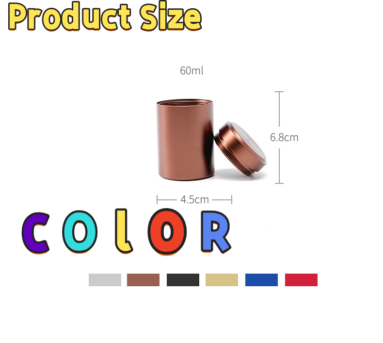 Mini Airtight Smell Proof Cont - Coffee Tea Jars reseña y precio