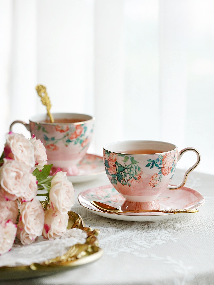 High-End Bone China Afternoon  - Coffee Tea English reseña y precio