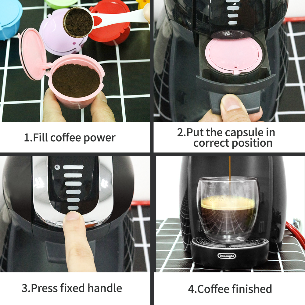 Reusable Dolci Gusto Dripper F - Coffee Tea Nescafe reseña y precio