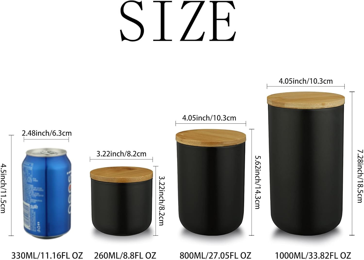 Ceramic Food Storage Jar with  - Coffee Tea Jars reseña y precio