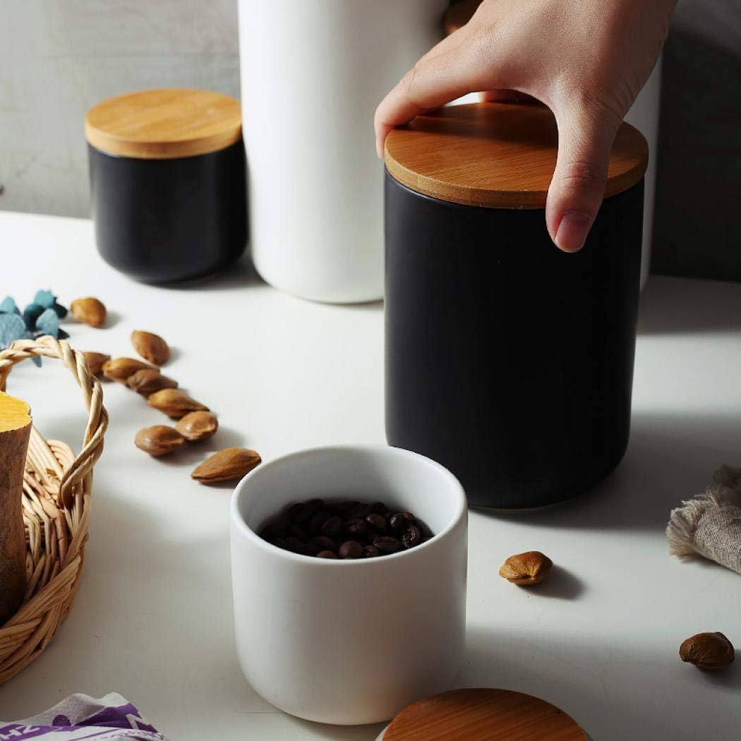 Ceramic Food Storage Jar with  - Coffee Tea Jars reseña y precio