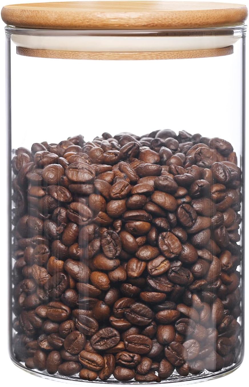 umieo Glass Food Storage Conta - Coffee Tea Jars reseña y precio