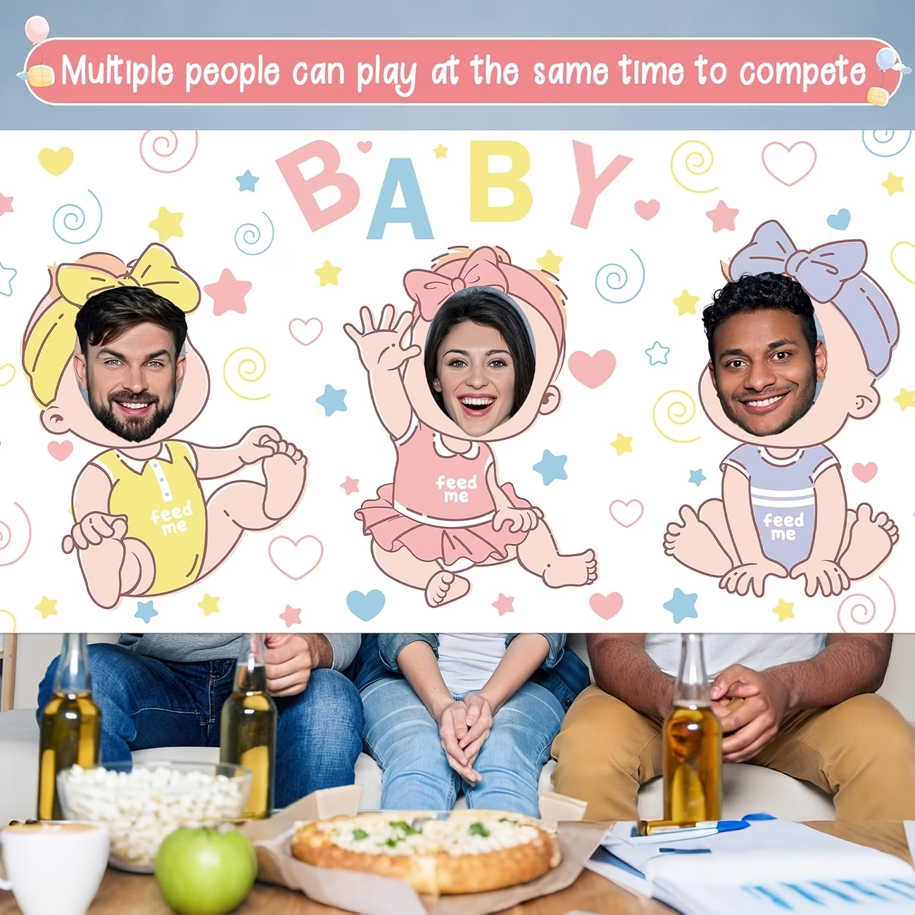 Baby Shower Games Party Photo  - Coffee Tea Or Me reseña y precio
