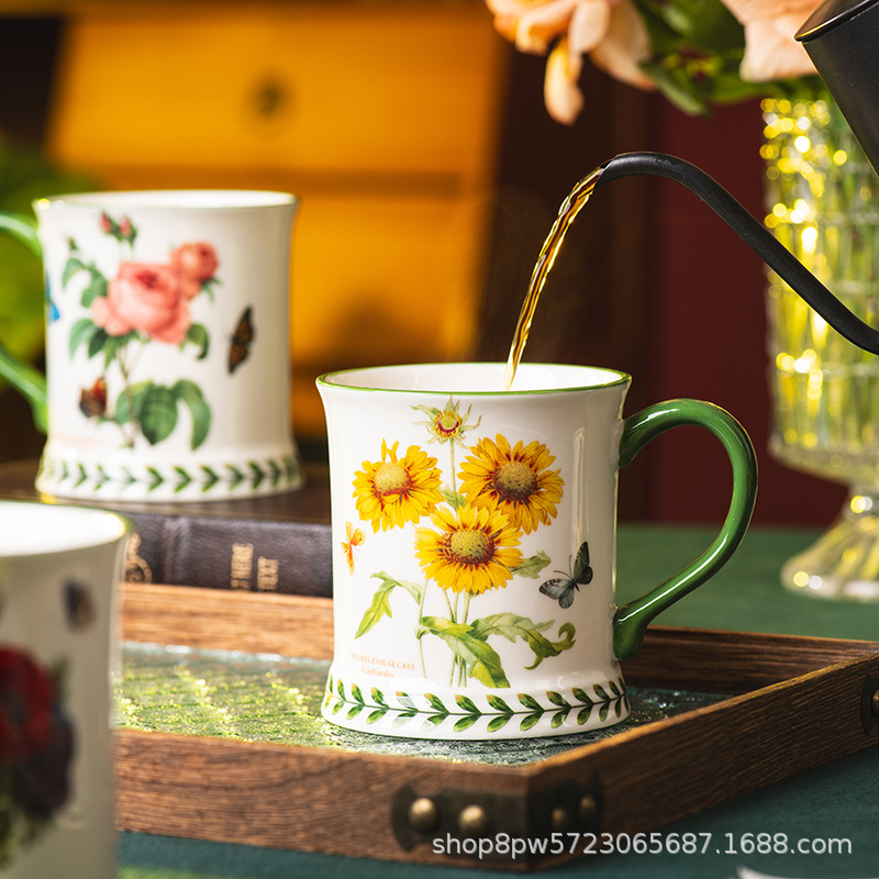 Creative Pastoral Style Cerami - Coffee Tea English reseña y precio