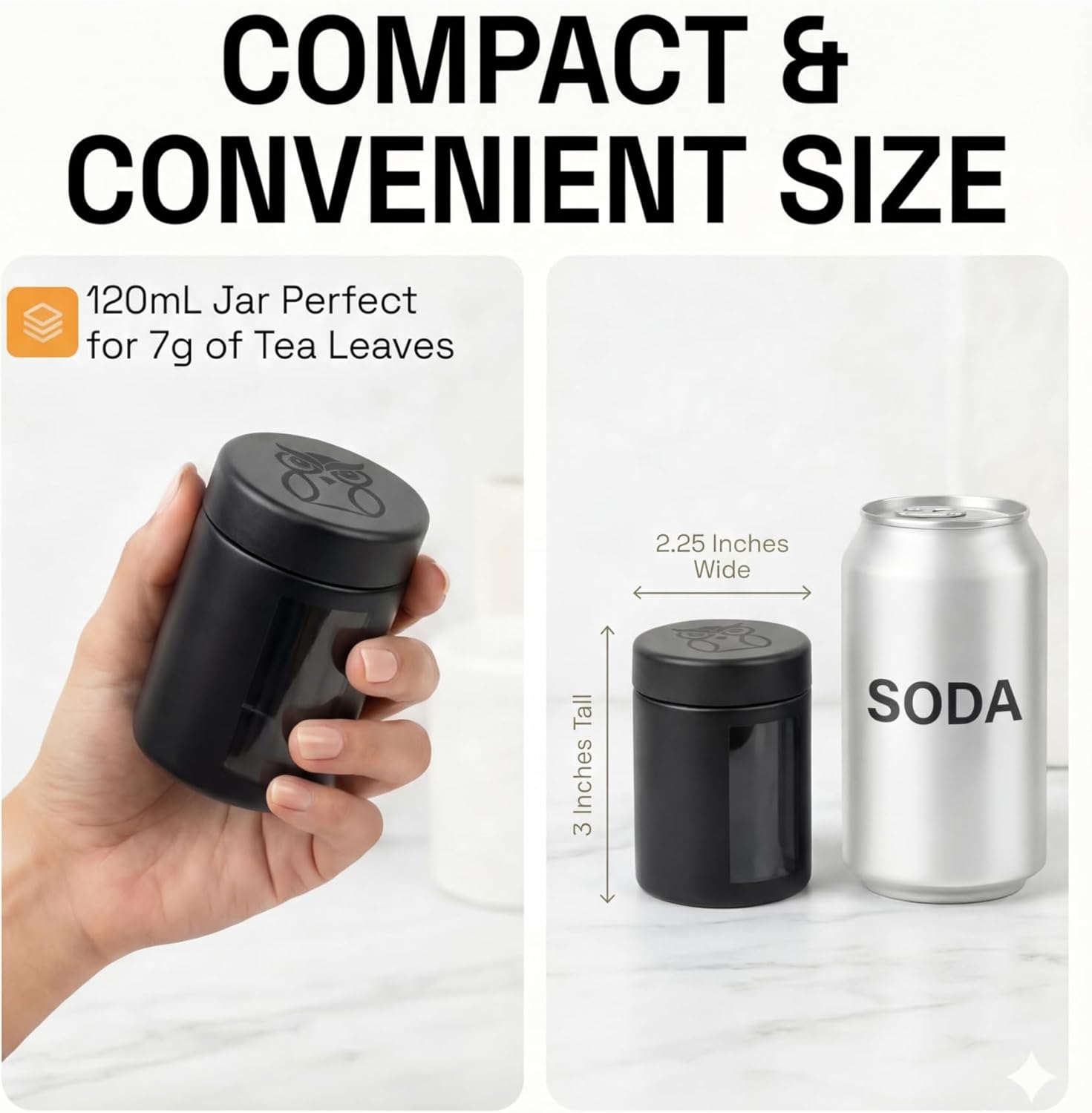 Treehouse Smell Proof Containe - Coffee Tea Jars reseña y precio