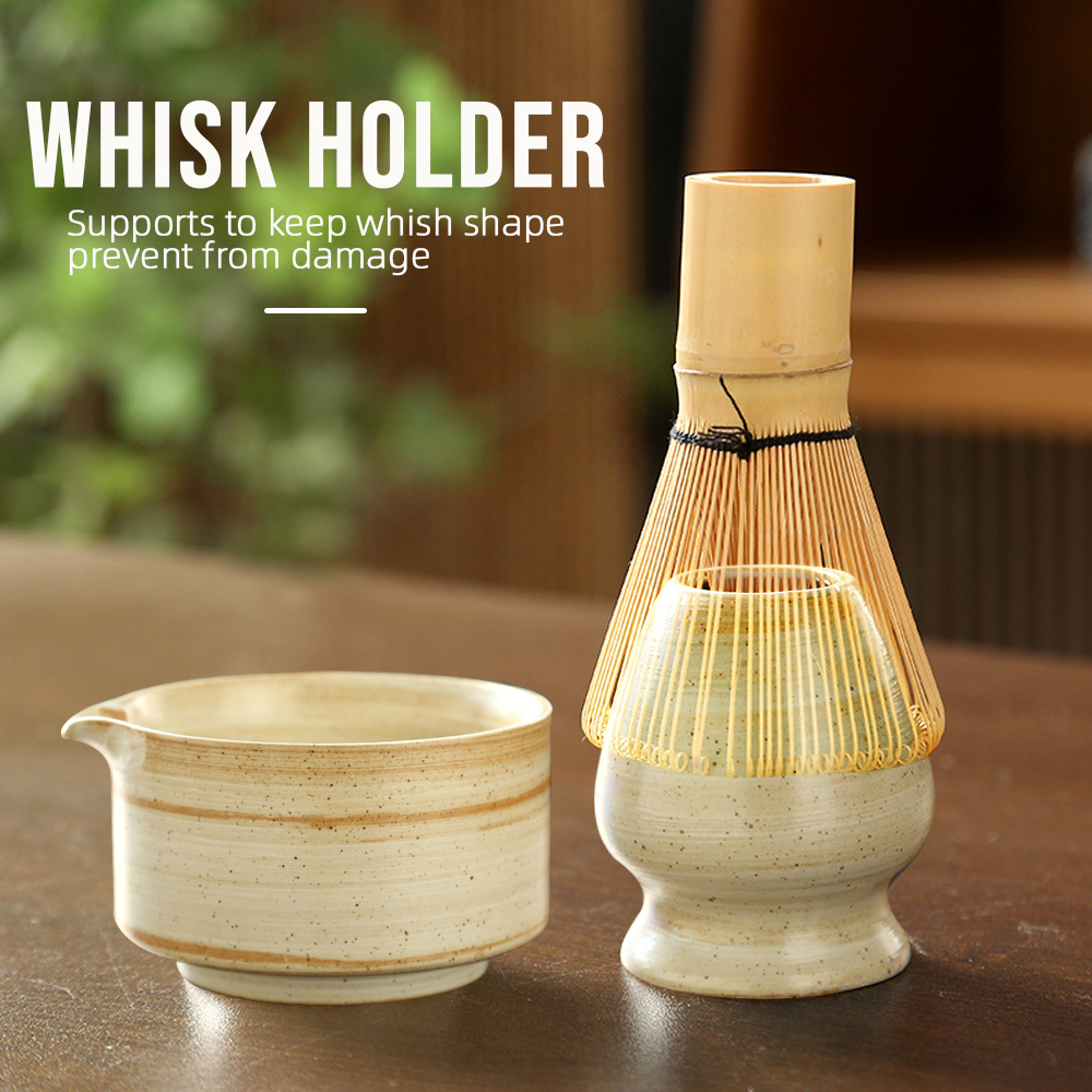 Japanese Matcha Whisk Stand Te - Matcha Whisk Set reseña y precio