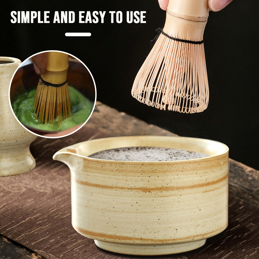 Japanese Matcha Whisk Stand Te - Matcha Whisk Set reseña y precio