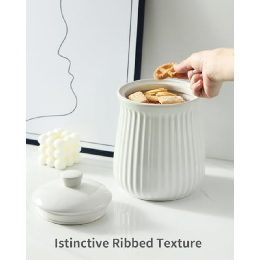 Food Storage Containers with L - Coffee Tea Jars reseña y precio