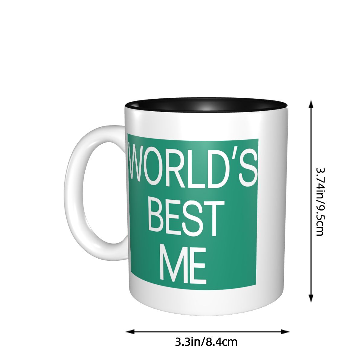World's Best Me Mug Funny Cera - Coffee Tea With Me reseña y precio