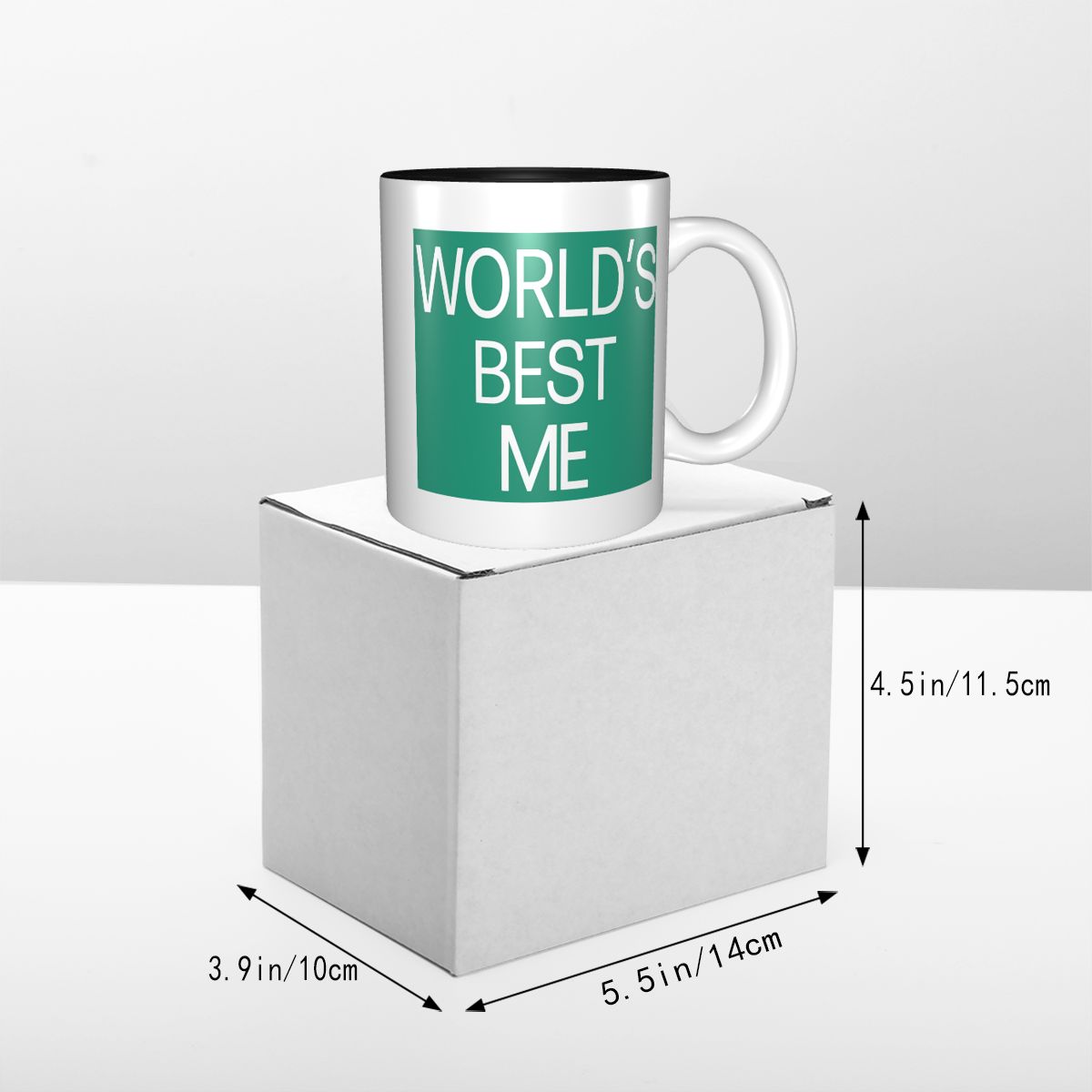 World's Best Me Mug Funny Cera - Coffee Tea With Me reseña y precio