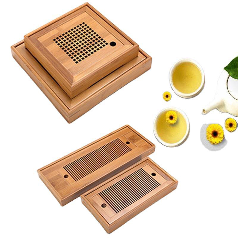 Chinese Bamboo  Tray Set Drain - Bamboo Tea Tray reseña y precio