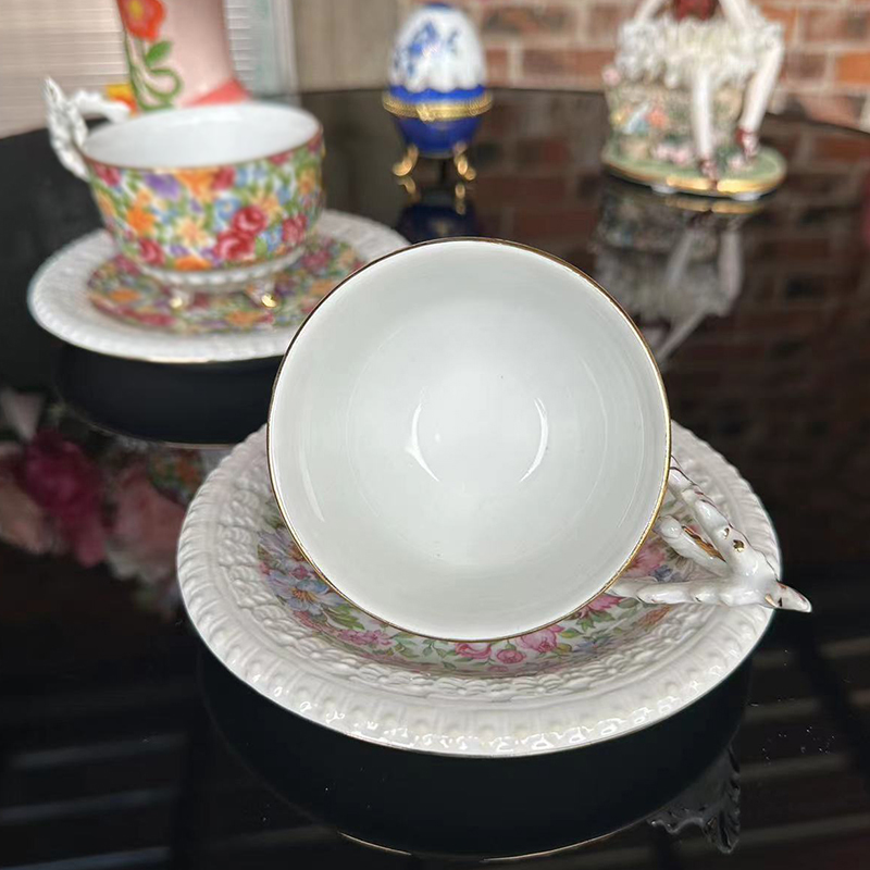 Coffee cups, plates, European  - Coffee Tea English reseña y precio