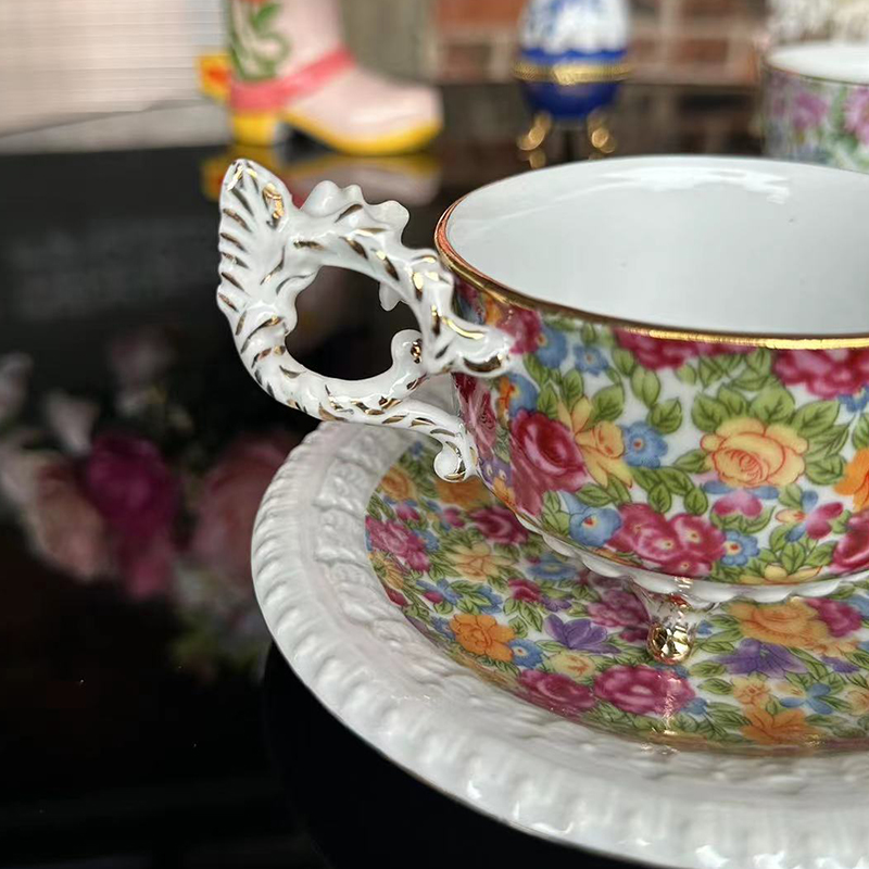 Coffee cups, plates, European  - Coffee Tea English reseña y precio