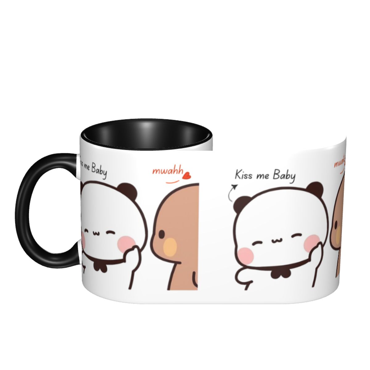 Personalized Kiss Me Baby Mwah - Coffee Tea With Me reseña y precio