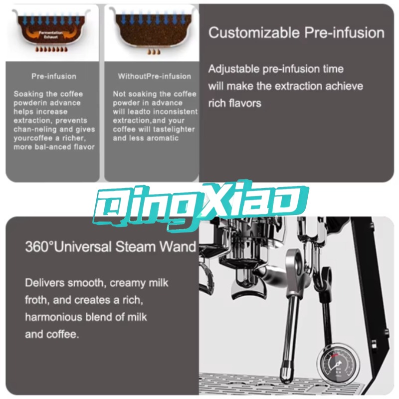 Commercial Semi Automatic Ital - Coffee Tea Machine For Home reseña y precio