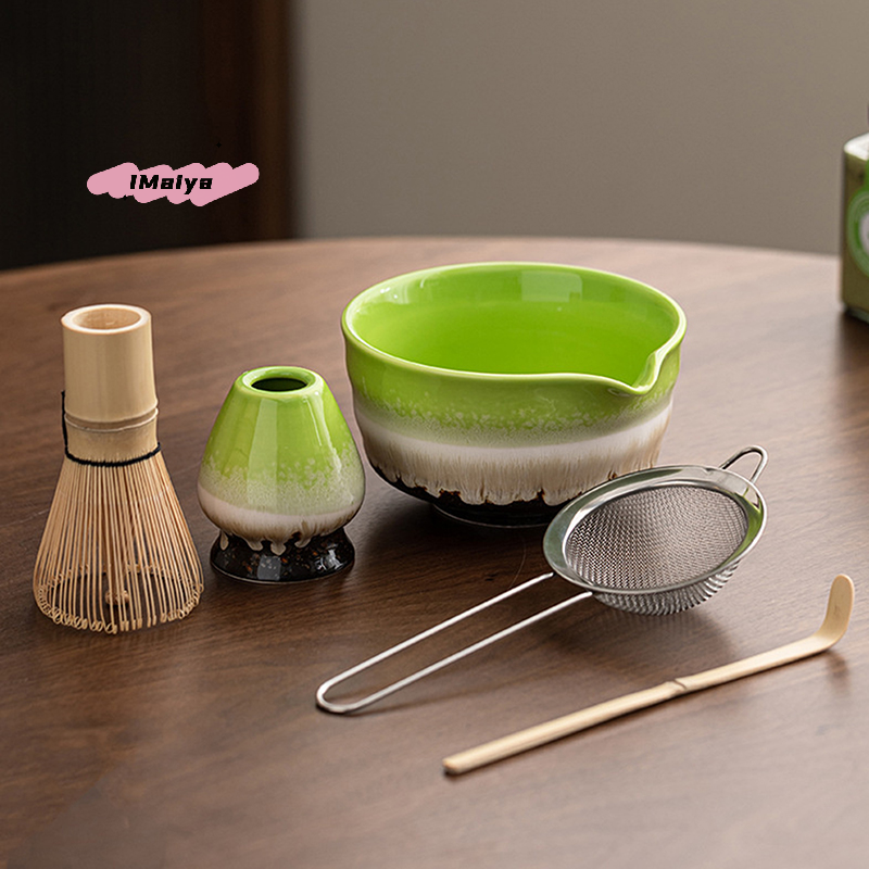 5Pcs Japanese Matcha Tea Set w - Matcha Whisk Set reseña y precio