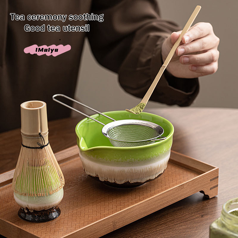 5Pcs Japanese Matcha Tea Set w - Matcha Whisk Set reseña y precio
