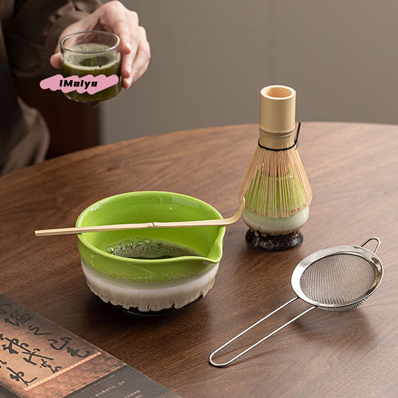 5Pcs Japanese Matcha Tea Set w - Matcha Whisk Set reseña y precio