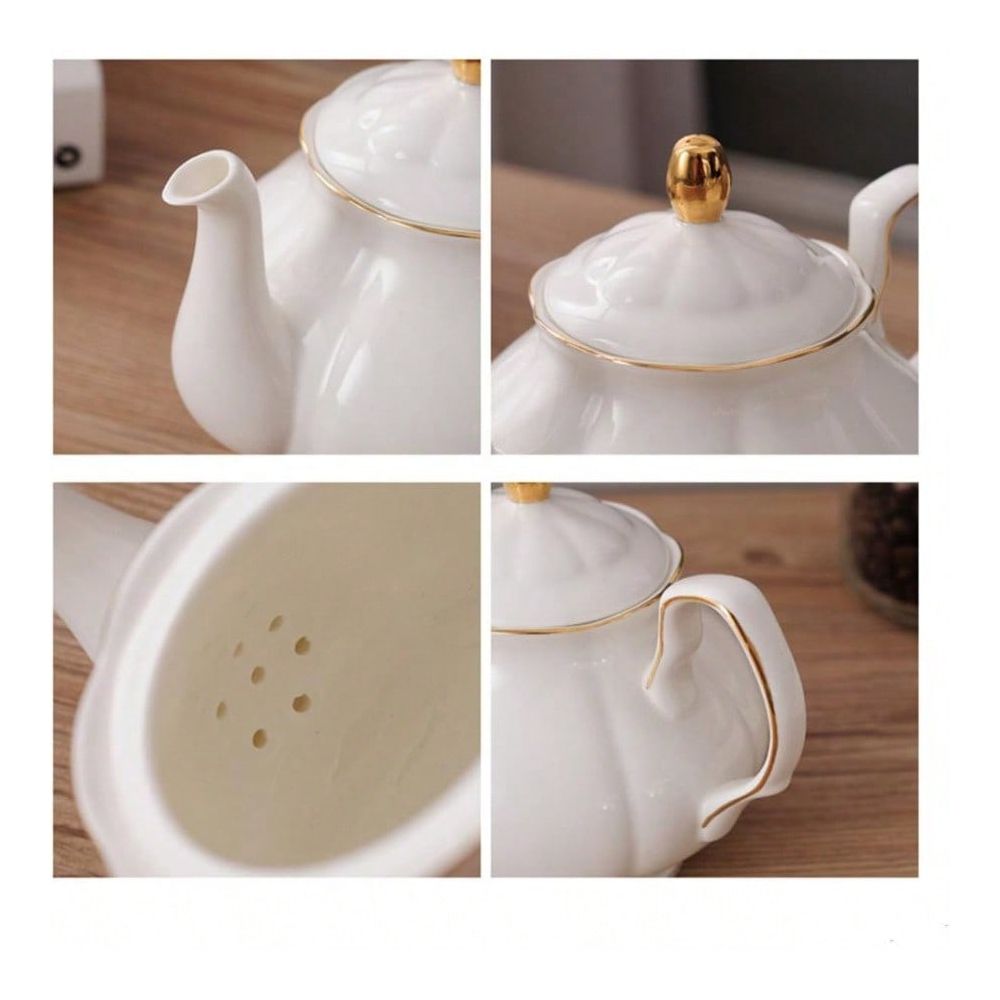 15 Pieces Simple White English - Coffee Tea English reseña y precio