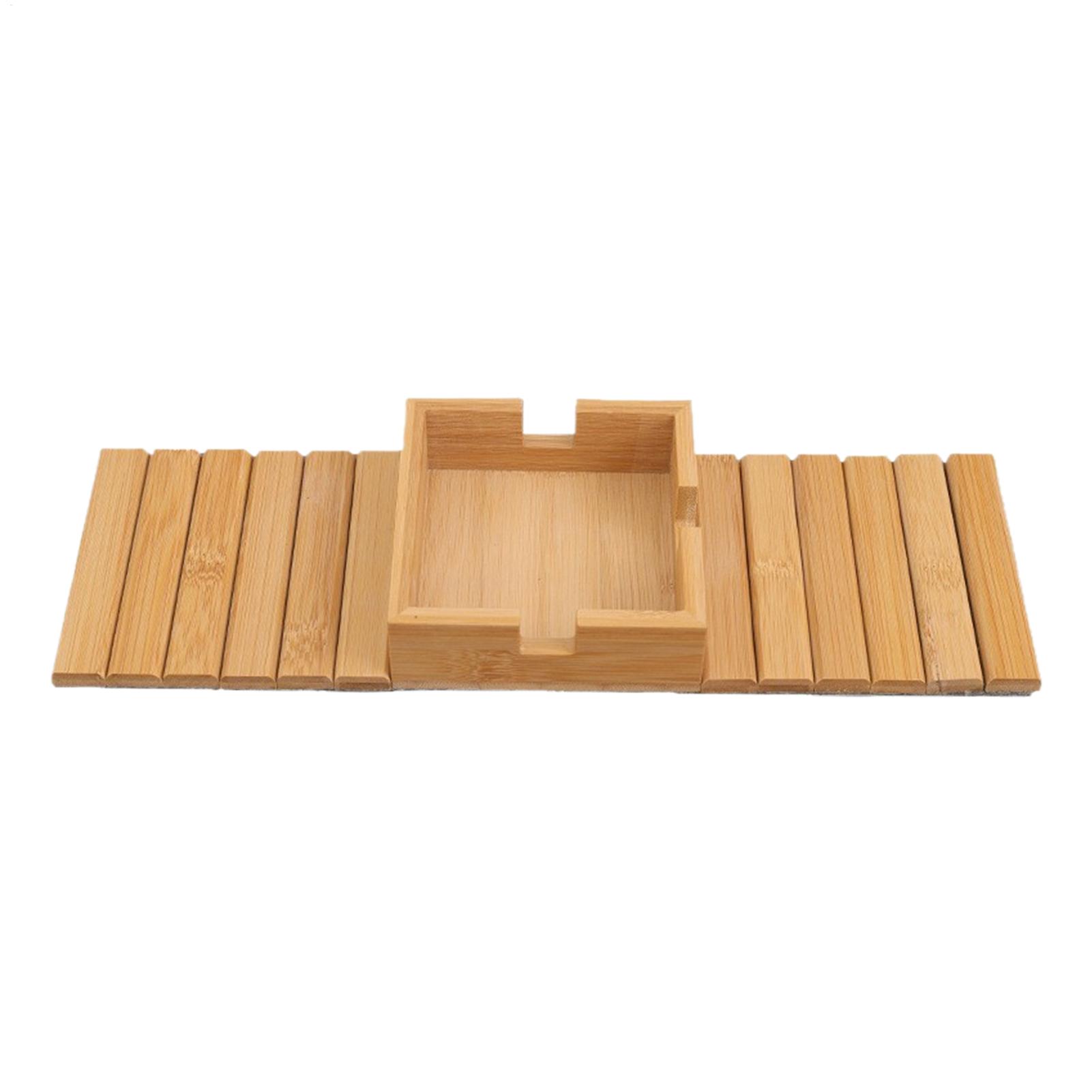 Couch Cup Holder Wood Sofa Arm - Bamboo Tea Tray reseña y precio