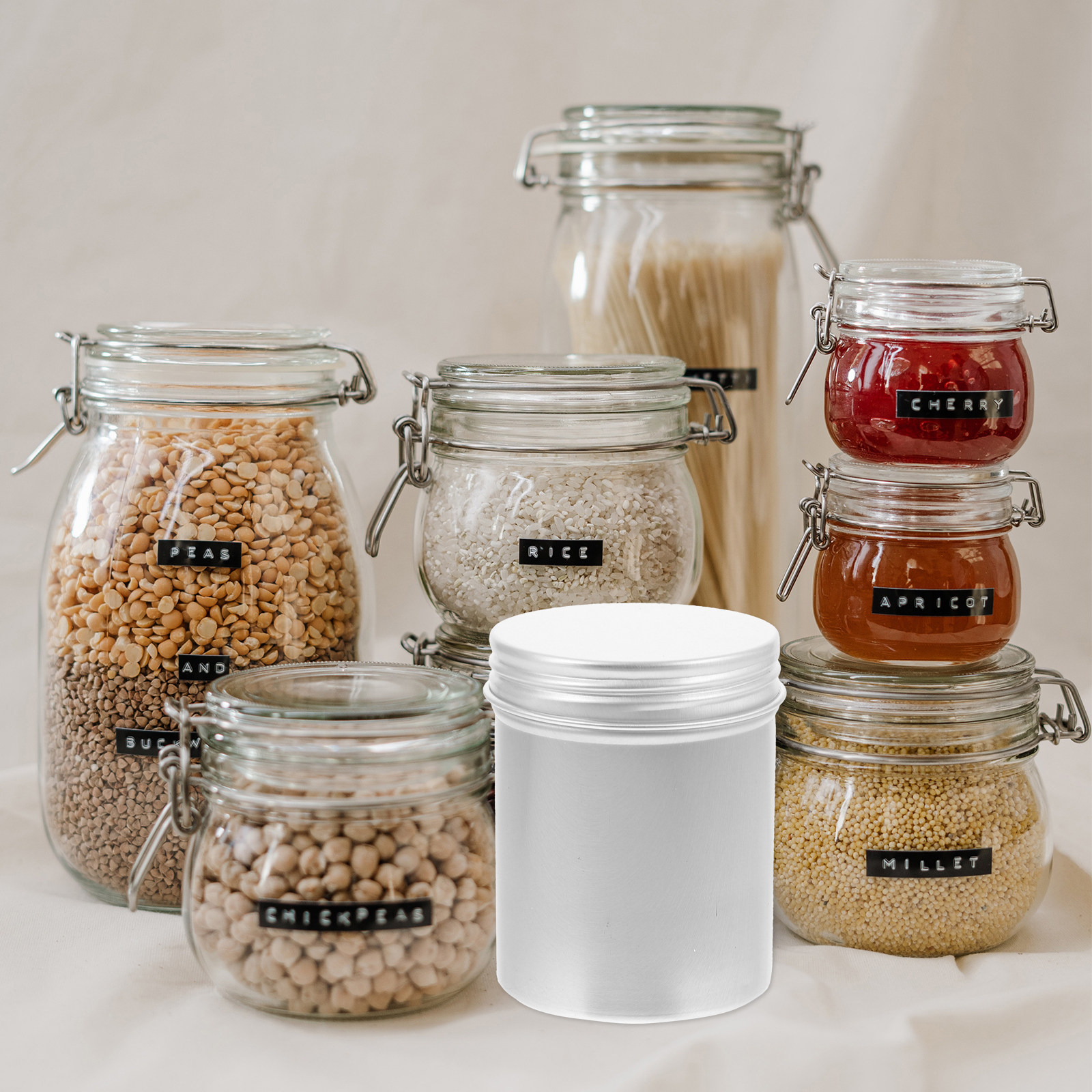 4Pcs Aluminum Mini Storage Can - Coffee Tea Jars reseña y precio