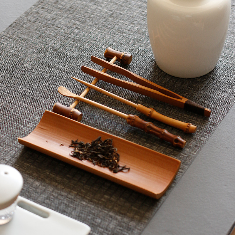 3/4/5Pcs Bamboo Carbonized Tea - Bamboo Tea Tray reseña y precio