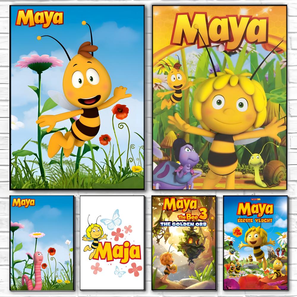 Cartoon M-Maya the Bee Poster  - Maya Coffee & Tea Ulasan reseña y precio