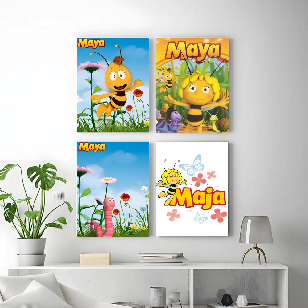 Cartoon M-Maya the Bee Poster  - Maya Coffee & Tea Ulasan reseña y precio