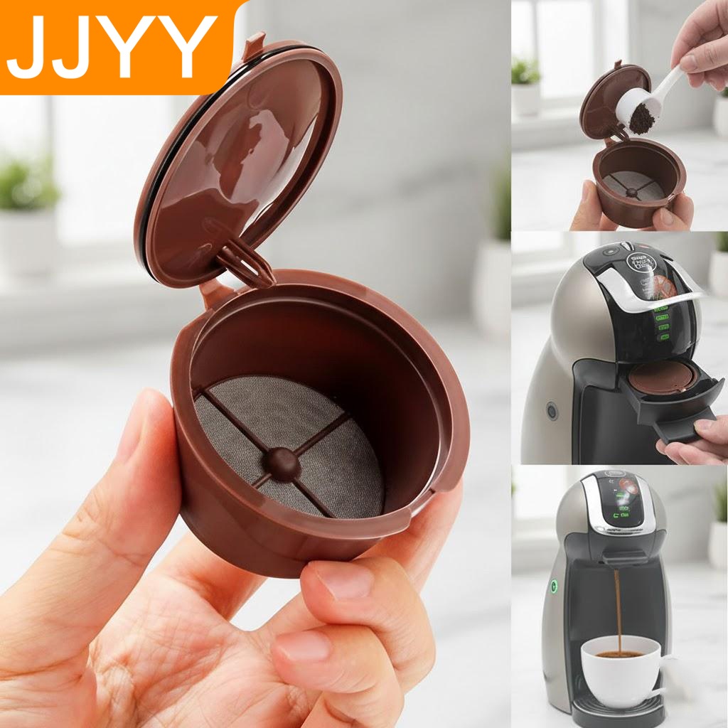 Reusable Refillable Coffee Cap - Coffee Tea Nescafe reseña y precio
