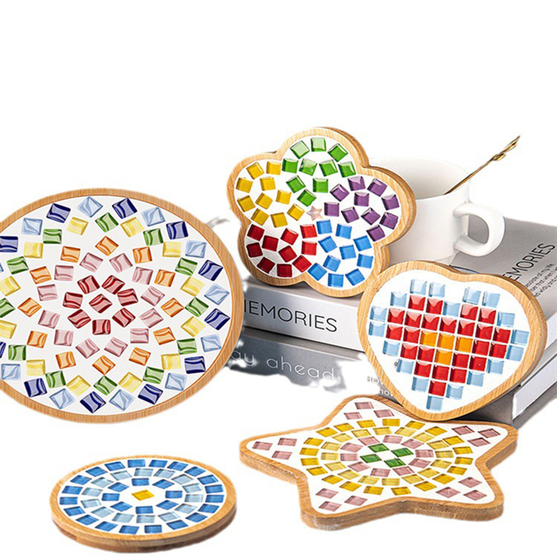Bamboo Mosaic DIY Coasters Han - Bamboo Tea Tray reseña y precio