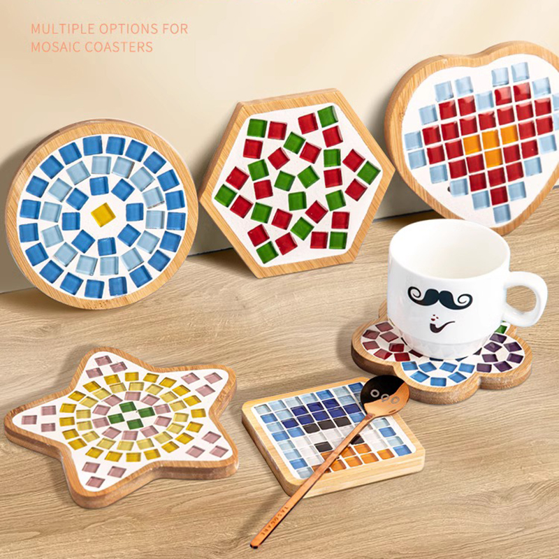 Bamboo Mosaic DIY Coasters Han - Bamboo Tea Tray reseña y precio
