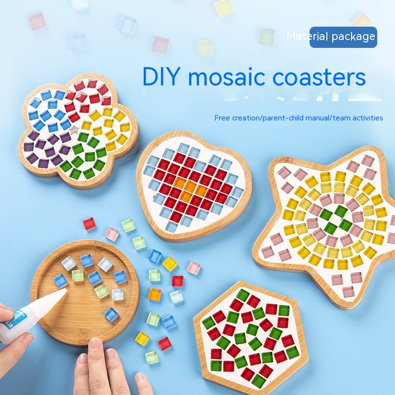 Bamboo Mosaic DIY Coasters Han - Bamboo Tea Tray reseña y precio