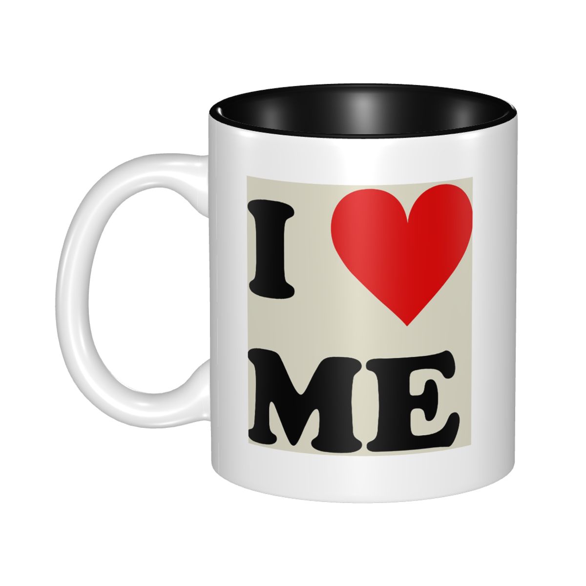 I Love Me Heart Mug Funny Cera - Coffee Tea With Me reseña y precio