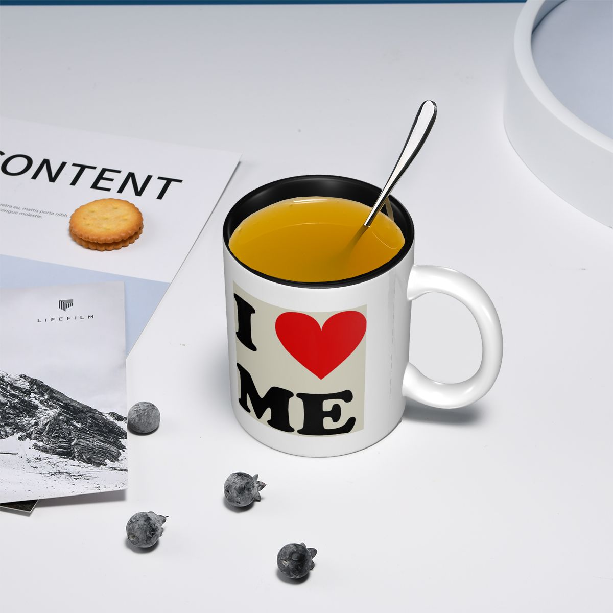 I Love Me Heart Mug Funny Cera - Coffee Tea With Me reseña y precio