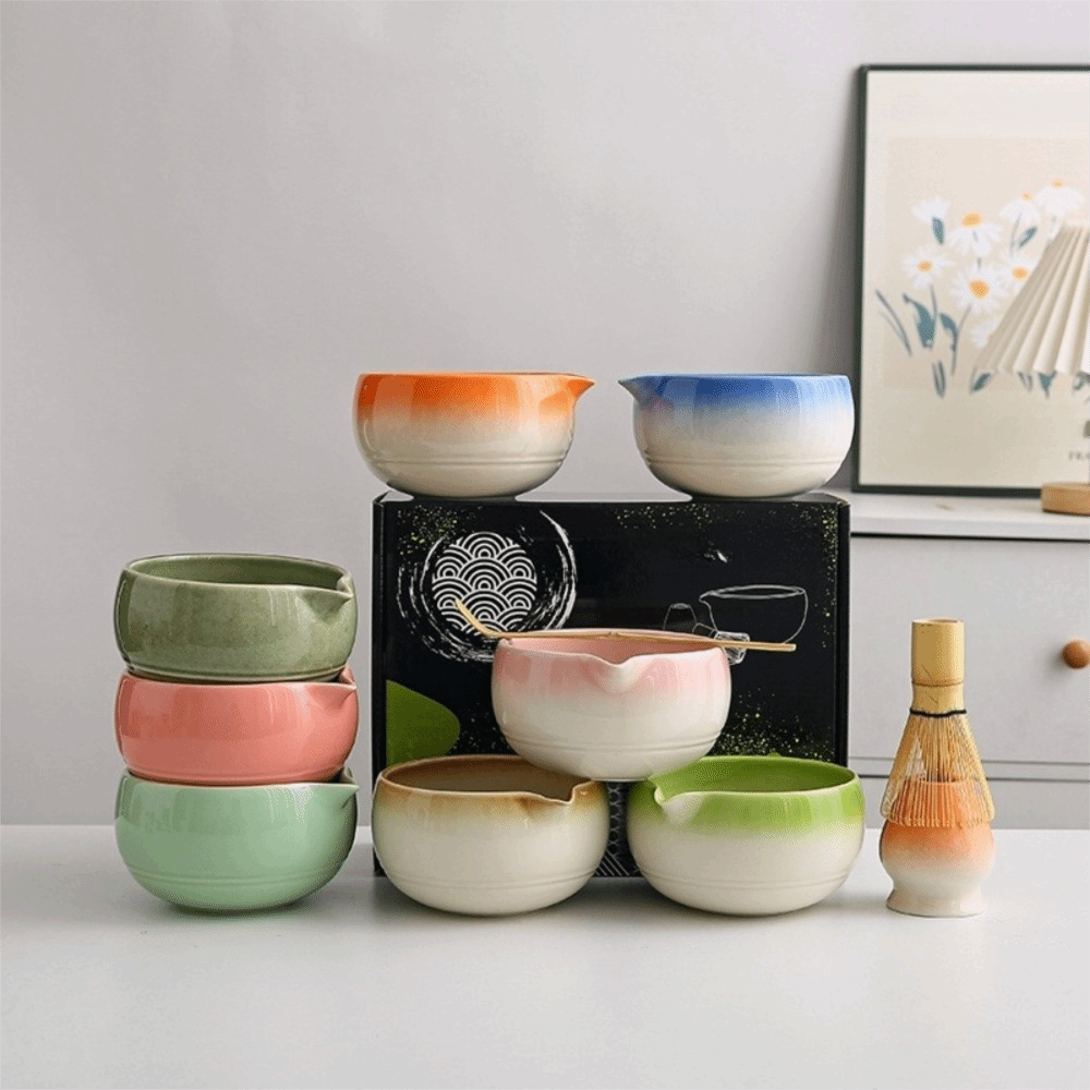 Traditional Ceramic Matcha Bow - Matcha Whisk Set reseña y precio