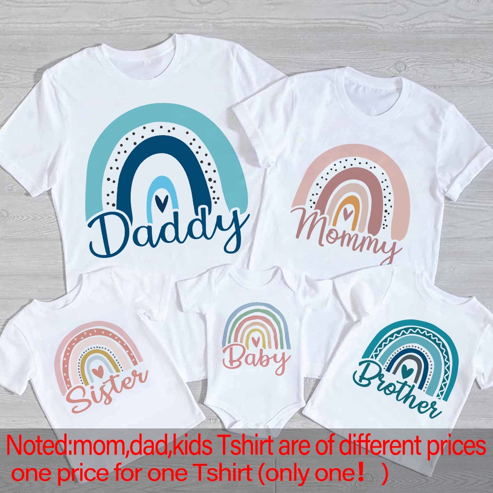 Rainbow Family Matching Outfit - Coffee Tea Or Me reseña y precio