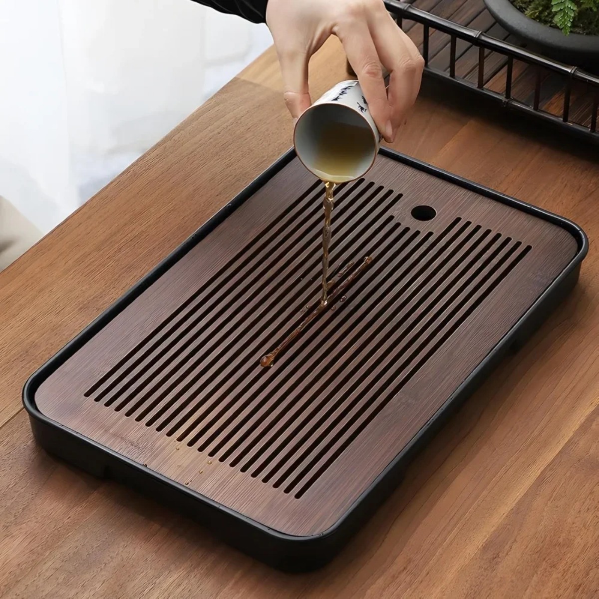 Portable Detachable Bamboo Tea - Bamboo Tea Tray reseña y precio