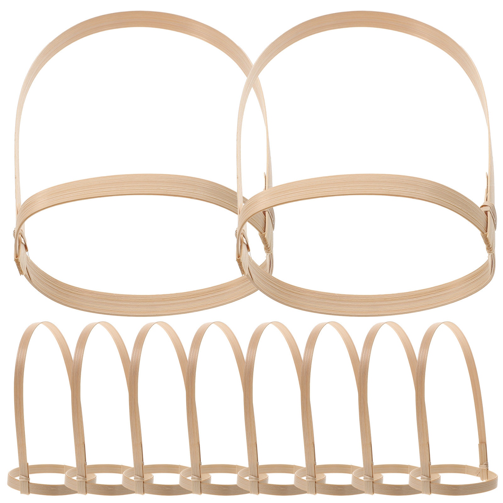 10Pcs Bamboo Drink Carrier Cof - Bamboo Tea Tray reseña y precio