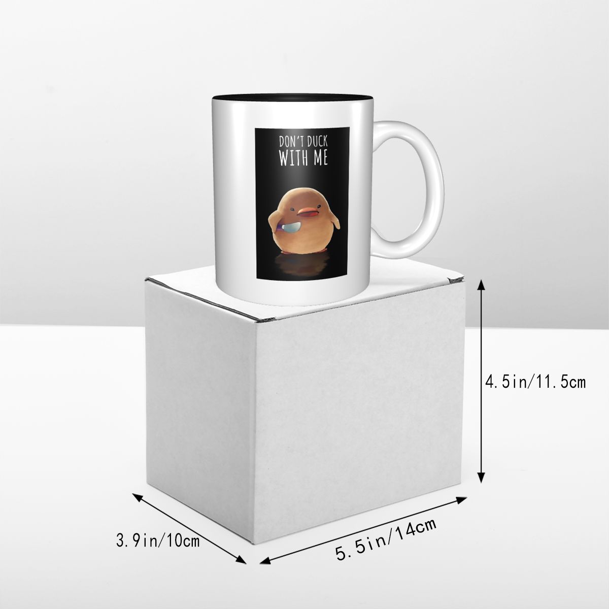 Don't Duck With Me - Meme Mug  - Coffee Tea With Me reseña y precio