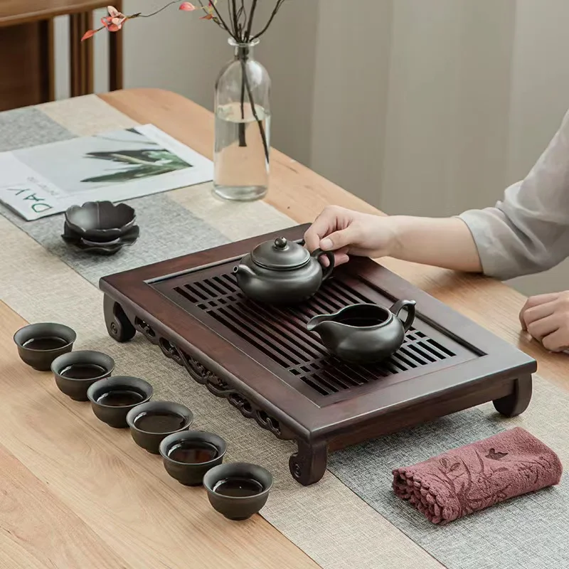 Chinese Natural Bamboo Tea Tra - Bamboo Tea Tray reseña y precio