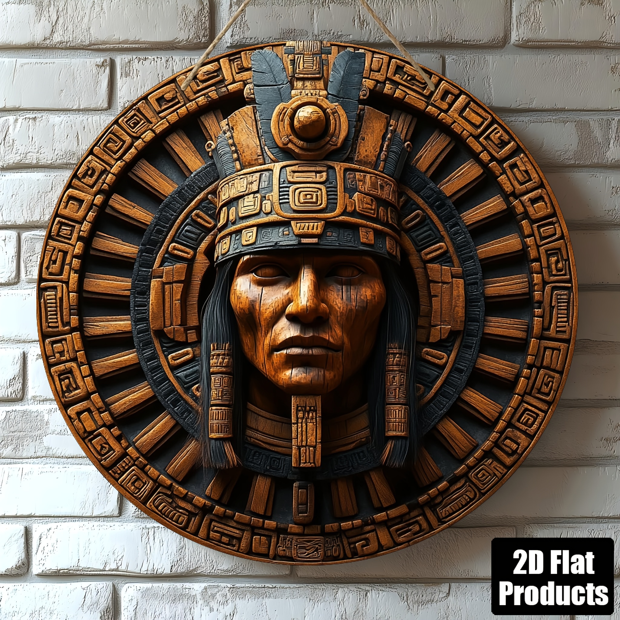 2D Flat, 1pc, Round Wooden Boa - Maya Coffee & Tea Ulasan reseña y precio
