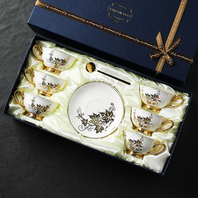 Coffee Cup Small Exquisite Set - Coffee Tea English reseña y precio
