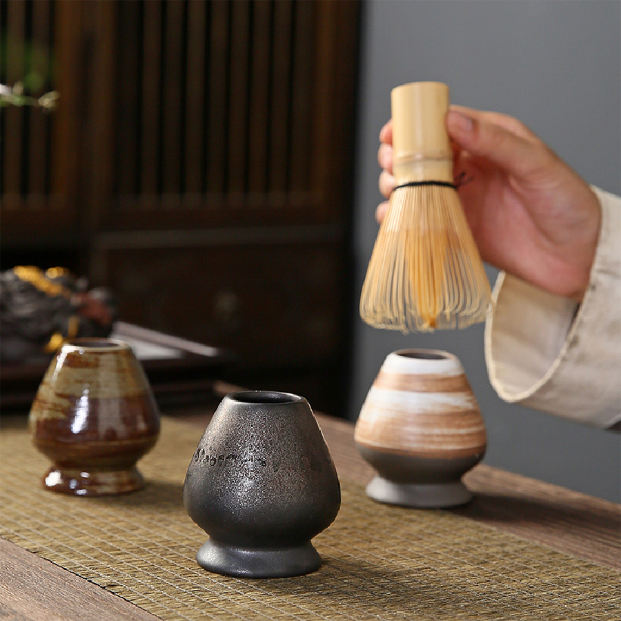 Japanese Coarse pottery Matcha - Matcha Whisk Set reseña y precio