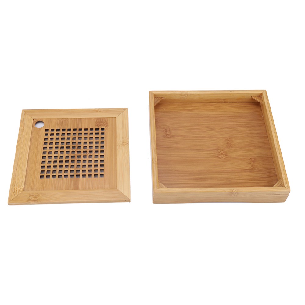 Square Design Kongfu Tea Tray  - Bamboo Tea Tray reseña y precio